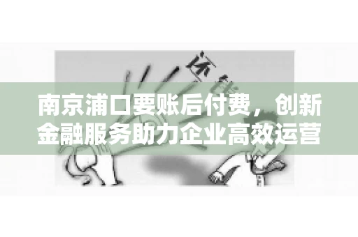 南京浦口要账后付费，创新金融服务助力企业高效运营