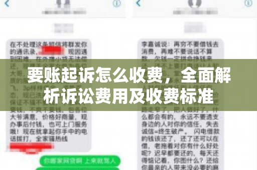 要账起诉怎么收费，全面解析诉讼费用及收费标准