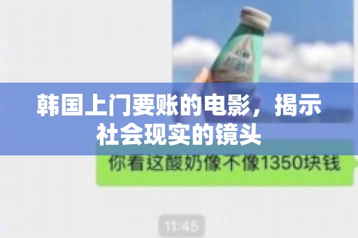 韩国上门要账的电影，揭示社会现实的镜头