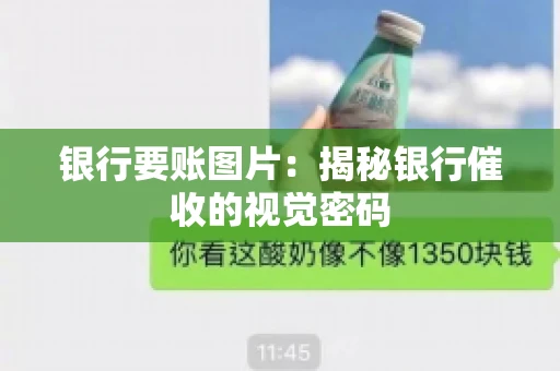 银行要账图片：揭秘银行催收的视觉密码