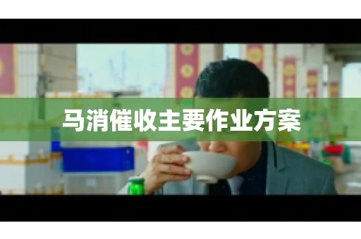 马消催收主要作业方案