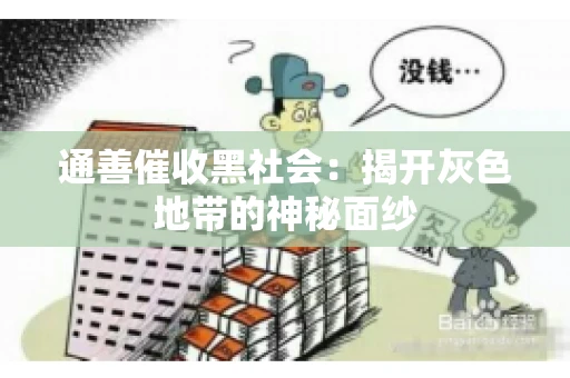 通善催收黑社会：揭开灰色地带的神秘面纱