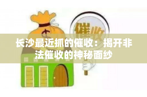 长沙最近抓的催收：揭开非法催收的神秘面纱